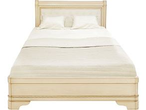 Кровать с мягким изголовьем Палермо 180 Т-748, ваниль от магазина Мебельный дом