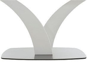 Стол «Нотр Дам» ПМ Modern стекло OPTI, белый от магазина Мебельный дом