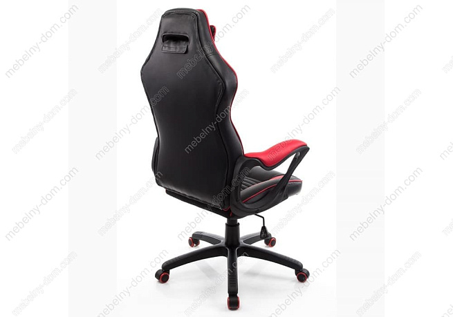 Офисное кресло Leon красное / черное. Фото 3