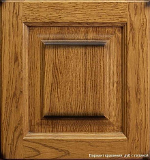 Шкаф комбинированный «Верди Люкс 3/3 з» П487.13з, дуб с патиной от магазина Мебельный дом