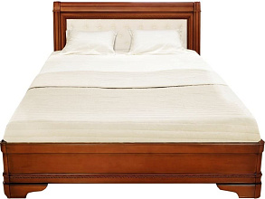 Кровать с мягким изголовьем Палермо 160 Т-750, янтарь от магазина Мебельный дом