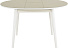 Стол «Ривьера» круг стекло капучино, белый прямые. Фото 7