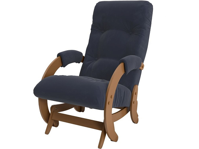 Кресло-глайдер, Модель 68 Орех, Verona Denim Blue. Фото 1