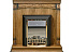 Портал для камина декоративный «Верди Люкс 1» П487.24, дуб с патиной. Фото 2