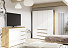 Кровать «Хелен» КР-03 160x200, белый/дуб крафт золотой. Фото 4