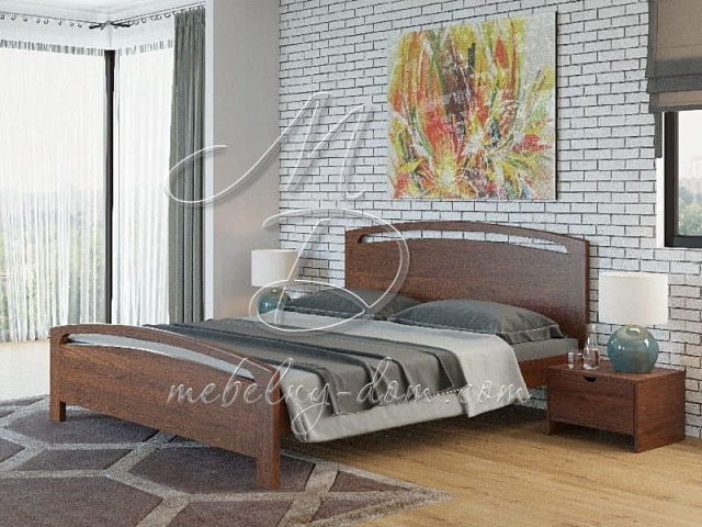 Кровать из массива сосны Райтон natura Веста 1-М. Фото 3