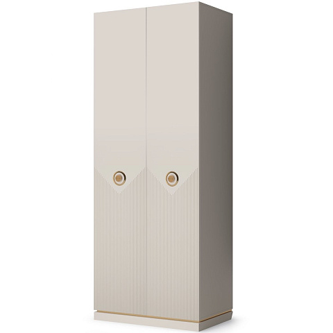Шкаф Капри 2дв, бежевый. Фото 1