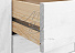 Шкаф для одежды Рауна 21, белый воск УКВ. Фото 3