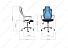 Компьютерное кресло Local черное / голубое. Фото 1