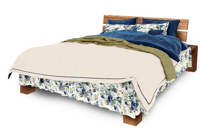 Кровать из массива дуба «Riva» (160). Фото 2