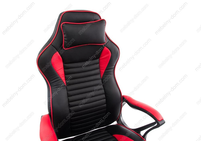 Офисное кресло Leon красное / черное. Фото 5
