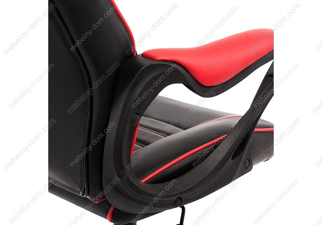 Офисное кресло Monza черное / красное. Фото 7