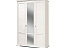 Шкаф для одежды «Лика» ММ 137-01/03, белая эмаль. Фото 1