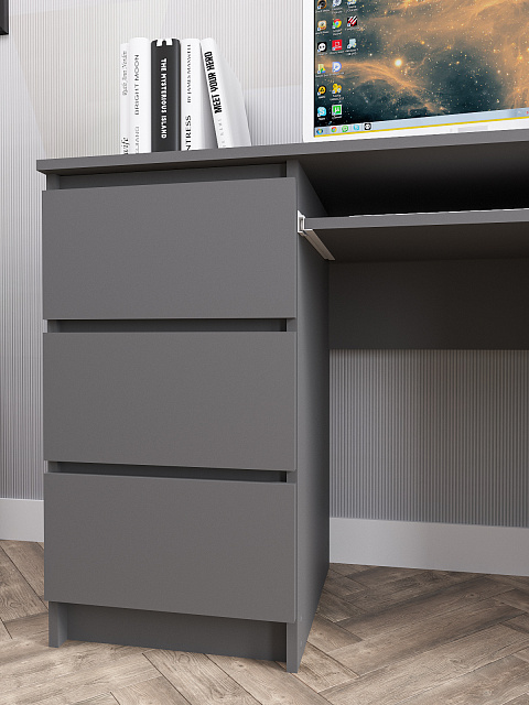 Стол Мори МС-2, Графит. Фото 4