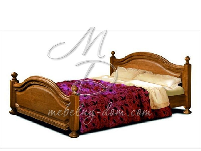 Кровать из массива дуба «Босфор» Премиум ГМ 6233-04. Фото 1