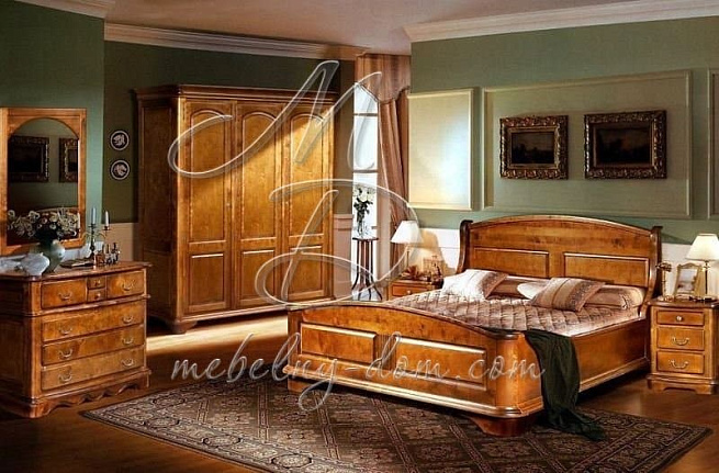 Зеркало «Провинция П01Б», орех золотой. Фото 2