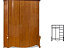 Шкаф для одежды «Луиза» ММ 227-01/03Б, коньяк. Фото 3