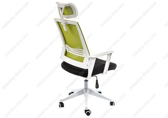 Компьютерное кресло Dreamer белое / черное / зеленое. Фото 2