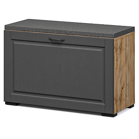 Тумба «Лацио Сканди» 80, Вотан/Сканди графит. Фото 1