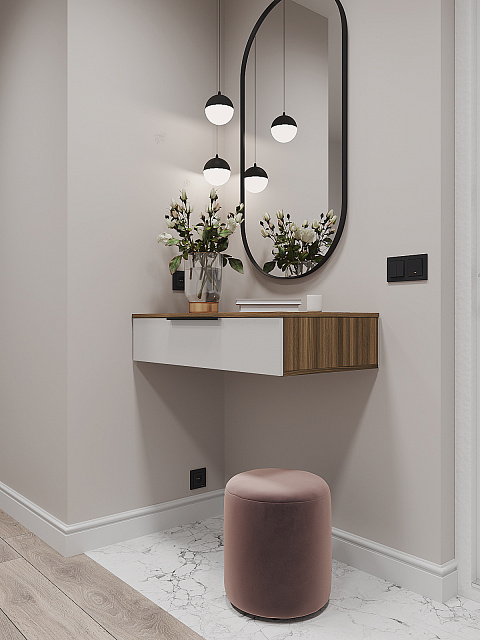 Тумба Роза 900 Ройс, белый скин. Фото 1