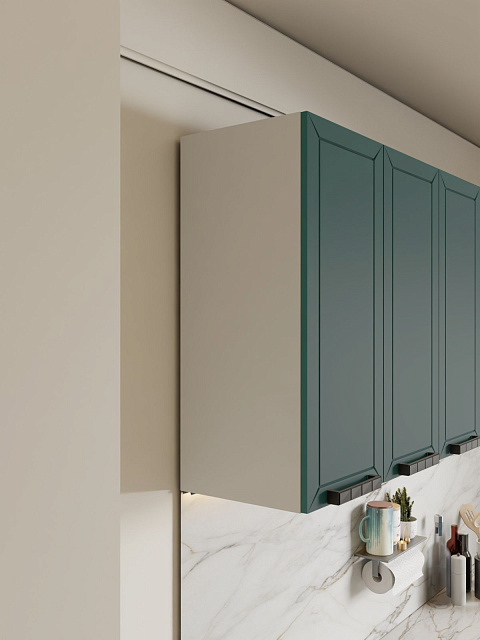 Кухонный гарнитур «Лилия» 1,8м, изумруд. Фото 5