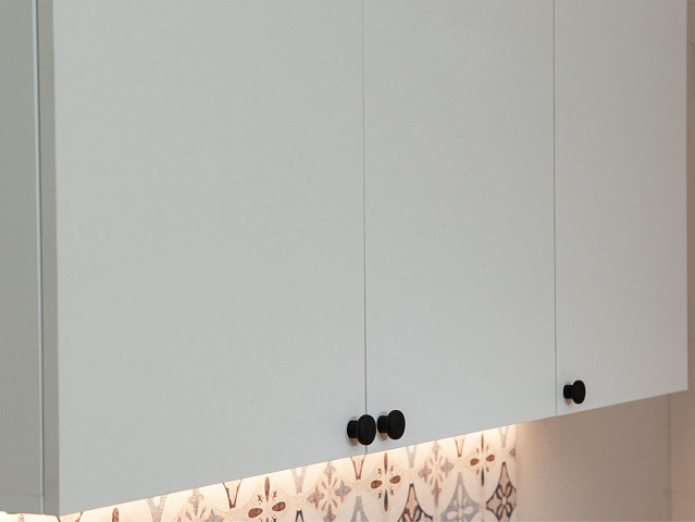 Кухонный гарнитур «Ева» 120см, Белый шагрень (дуб классический). Фото 13