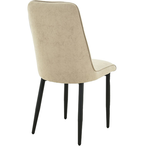 Стул «Дейзи», Вивальди 04, каркас черный. Фото 6