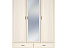 Шкаф Сиена 3дв с зеркалом, бежевый. Фото 1