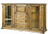 Шкаф комбинированный «Верди Люкс 3/3 з» П487.13з, дуб с патиной. Фото 1
