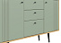 Комод Вега Саксония 150, серо-зеленый. Фото 4