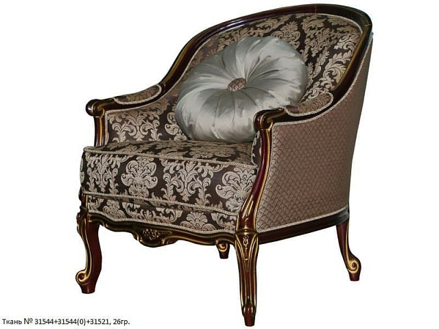 Кресло «Луиджи», в ткани. Фото 1