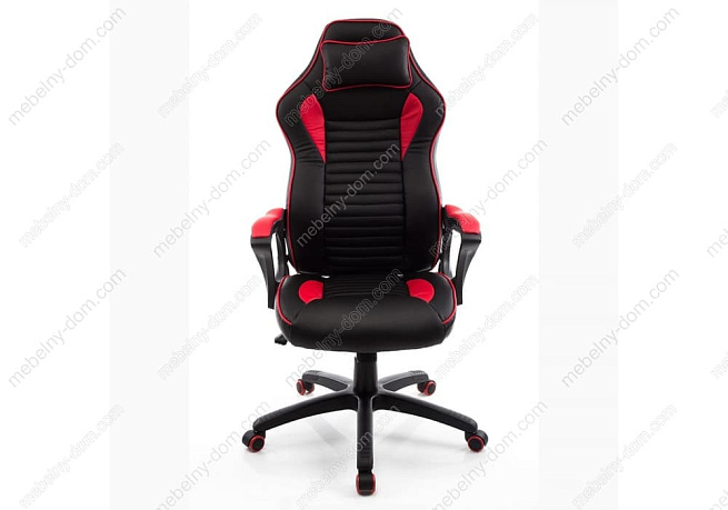 Офисное кресло Leon красное / черное. Фото 1