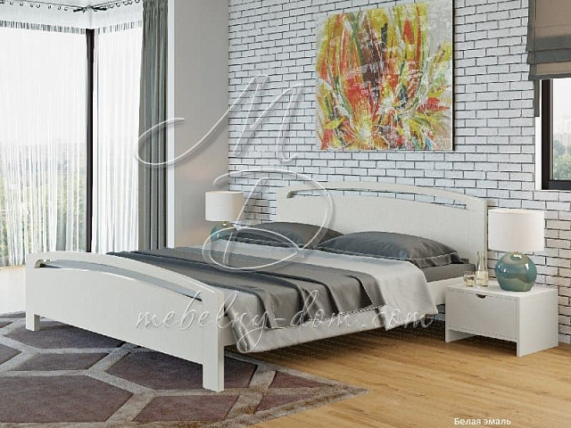 Кровать из массива сосны Райтон natura Веста 1. Фото 2