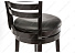 Барный стул Salon cappuccino / black. Фото 6