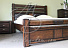 Спальня из массива гевеи «Victoria», античная вишня. Фото 3