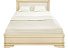 Кровать с мягким изголовьем Палермо 160 Т-750, ваниль. Фото 2