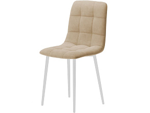 Комплект стульев «Чили» 2шт, бренди 04, каркас белый от магазина Мебельный дом