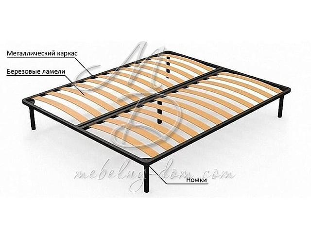 Кроватное основание: размер 120х190 см. Фото 1