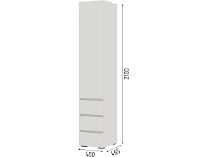 Шкаф-пенал «Хелен» ПН-03, белый от магазина Мебельный дом