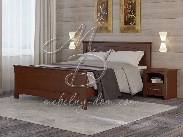 Кровать из массива бука Марсель Райтон natura. Фото 1