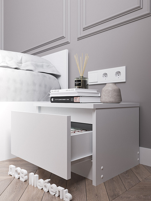 Тумба Мори ТПМ 400.1, Белый. Фото 3