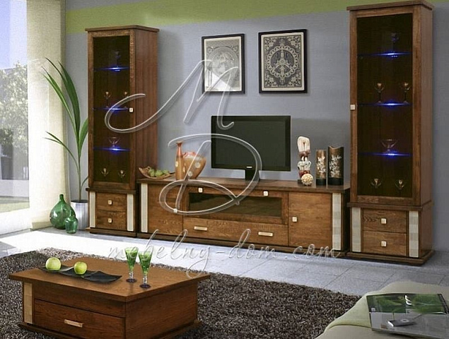 Тумба под ТВ «Тунис» П343.02Ш, венге. Фото 4