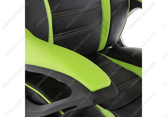 Компьютерное кресло Monza черное / зеленое. Фото 7