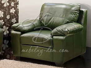 Кожаное кресло «Питсбург» от магазина Мебельный дом