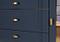 Шкаф-витрина Вега Сапфир 140, темно-синий. Фото 6