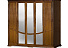 Шкаф для одежды «Лика» ММ 137-01/05, медовый дуб. Фото 1