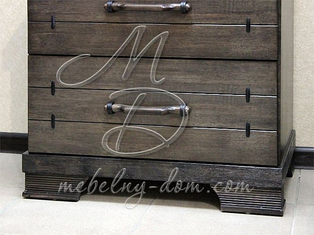 Тумба прикроватная Borneo, темно серый. Фото 3