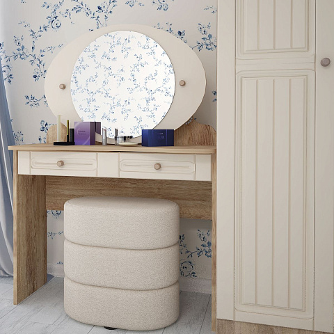 Стол «Богуслава» М11, дуб баррик/крем брюле. Фото 4