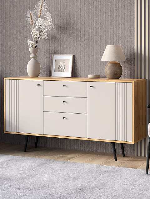 Комод Вега Саксония 150, миндаль. Фото 5