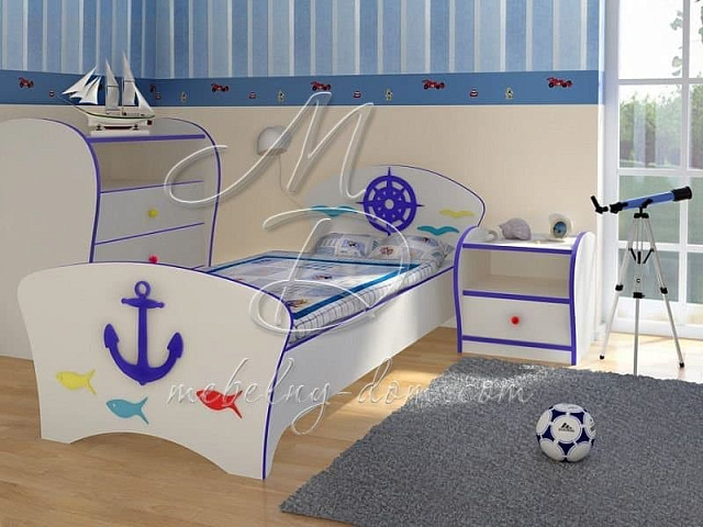 Кровать Орматек Соната Kids (для мальчиков). Фото 2